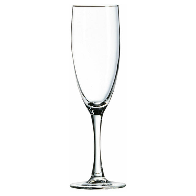 Arc Cardinal P8793 Arcoroc Romeo Flute 5.75 Oz Soda Lime Glass