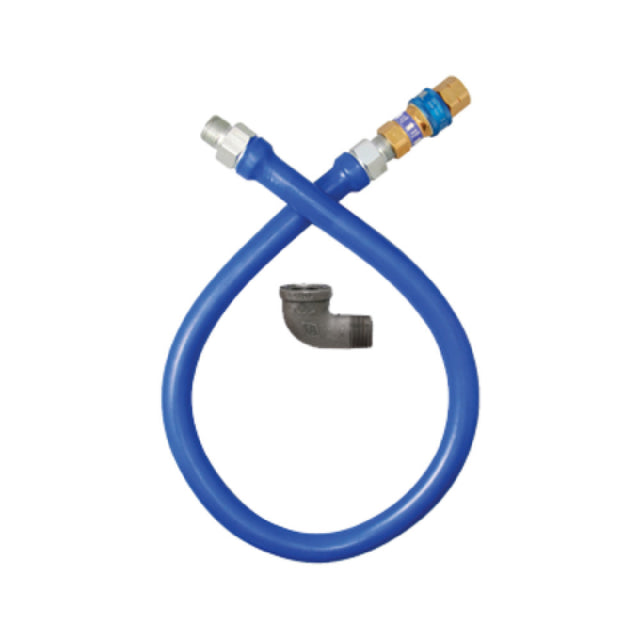 Dormont 1675BPQ24BX Dormont Blue Hose™ Moveable Gas Connector Hose Assembly 3/4" Inside Dia.