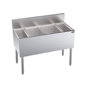 Krowne KR19-MS40C Royal Series Underbar Speed Multi Station 40" Overall Size 24" Center Ice Bin