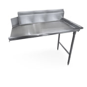 Steel Works Stainless SWCDT-36R Clean Dish Table 30" X 36" X 43-3/4"H 16ga/304 Stainless Steel