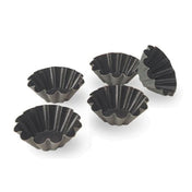 Matfer 330625 Exopan® Brioche Mold 10 Flutes 3-1/8" Dia. X 1-1/4"H