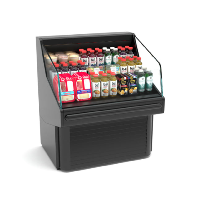 Hussmann SHM3-A MicroSC™ Horizontal Open Merchandiser 36" W 3-step Shelf Configuration