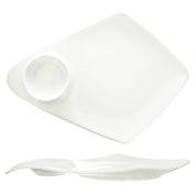 International Tableware KT-160 Plate 16" With 3-1/2 Oz. Round Well
