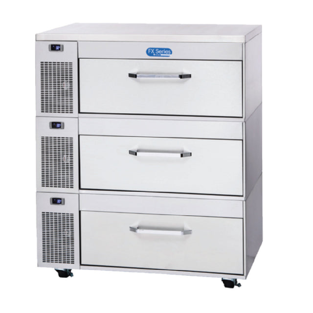 Randell FX-3SS-290 FX Series Flexible Refrigerator Or Freezer Work Table Single Section