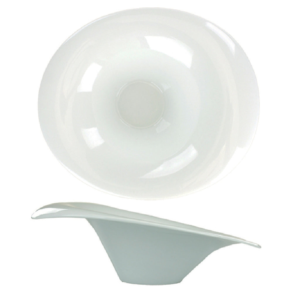 International Tableware VL-120 Pasta/Salad Bowl 12 Oz. 10-1/4"W X 8-1/4"D X 3-1/4"H