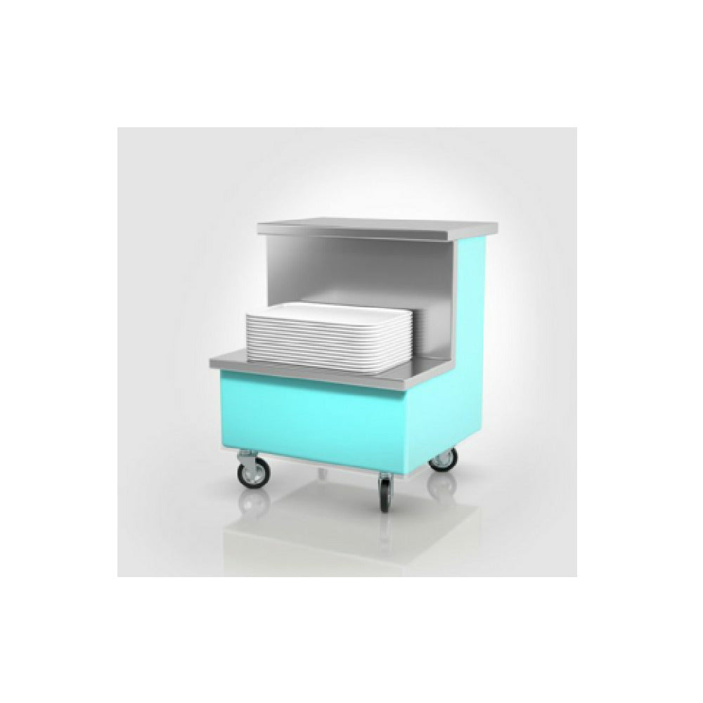 Low Temp Industries SIM-RTE-28 Simplicity Series Tray Stand 28-3/8"L X30"W X36"D 14 Gauge Welded Stainless Steel Top