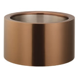 Service Ideas PT2BSRG Metallic Elements Party Tub 1.5 Gallon 11" X 11" X 6"