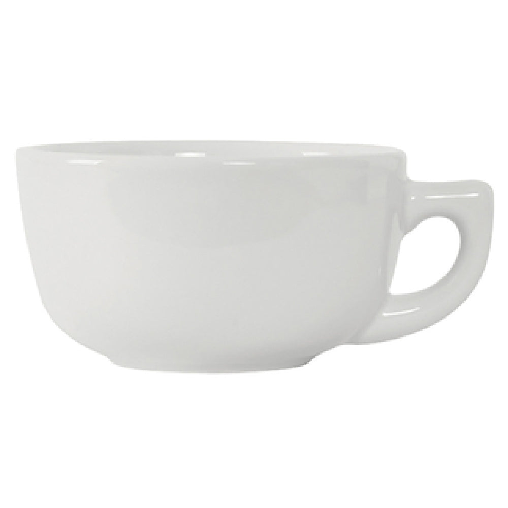 Tuxton GLP-180 Cappuccino Cup 14 Oz. 4-3/4" Dia. X 2-5/8"H