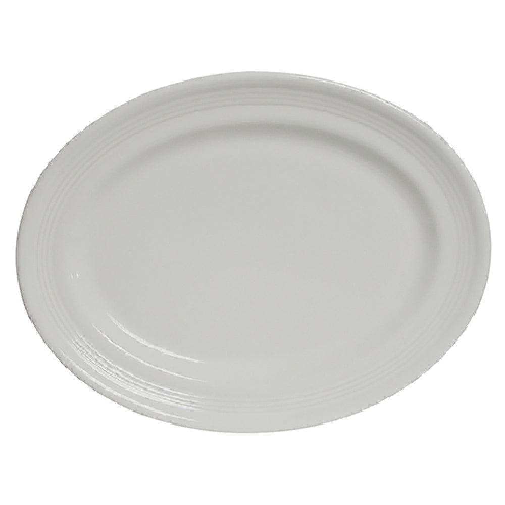 Tuxton CWH-096 Platter 9-3/4" X 6-1/2" Oval