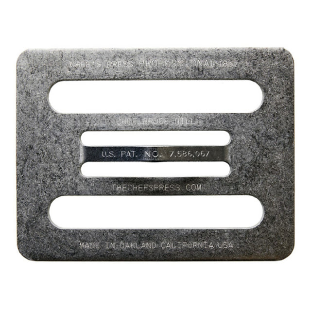 JB Prince UA194 CHEFS PRESS V218 Oz. 5"W X 6.25"D X 1.22"H Dishwasher Safe