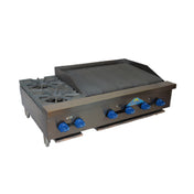 Comstock-Castle FHP42-2.5LB Char-Broiler/Hotplate Combination Countertop Gas