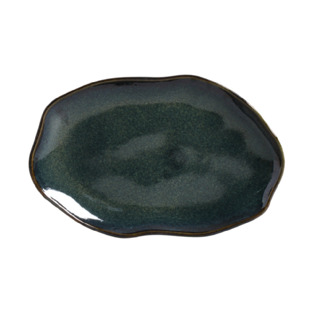 Porto Brasil 14831106701 Shallow Bio Platter Oval 11.8" X 7.9"