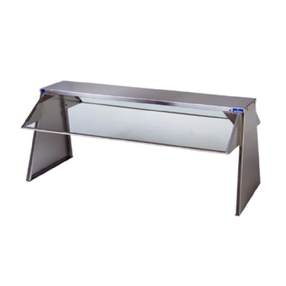 Duke 737L Buffet Shelf & Breath Guards On Both Sides With LED Lights 44-3/8"W X 10"D X 18"H