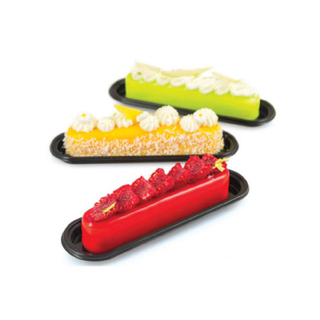 JB Prince MA157 Fashion Eclair Molds 5.11"L X 0.98"W Silicone