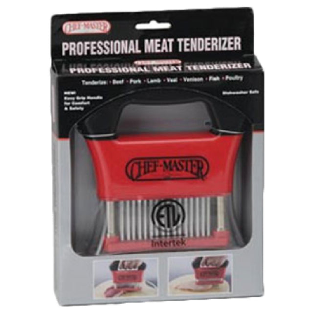 Royal MR 90009 - Chef Master Meat Tenderizer, Manual, Three Rows Of 16 Blades