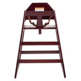 TableCraft Products 6464162 - High Chair, 19-3/4" X 19-3/4" X 29"H, Stackable
