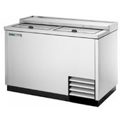 True Refrigeration TD-50-18-S-HC Bottle Cooler Flat Top (16.5cs) 12 Oz. Bottles Or (24cs) 12 Oz. Can Capacity