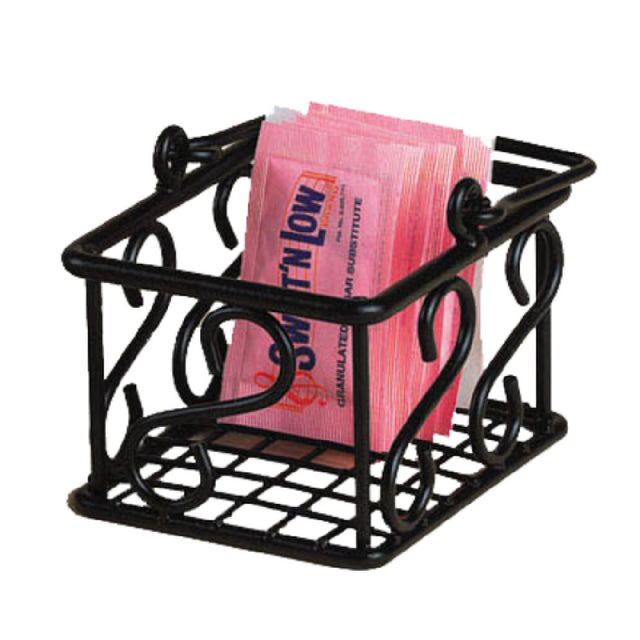 American Metalcraft SBS533 Sugar Packet Basket 3-1/2"L X 2-3/4"W X 2-1/4"H Scroll Design