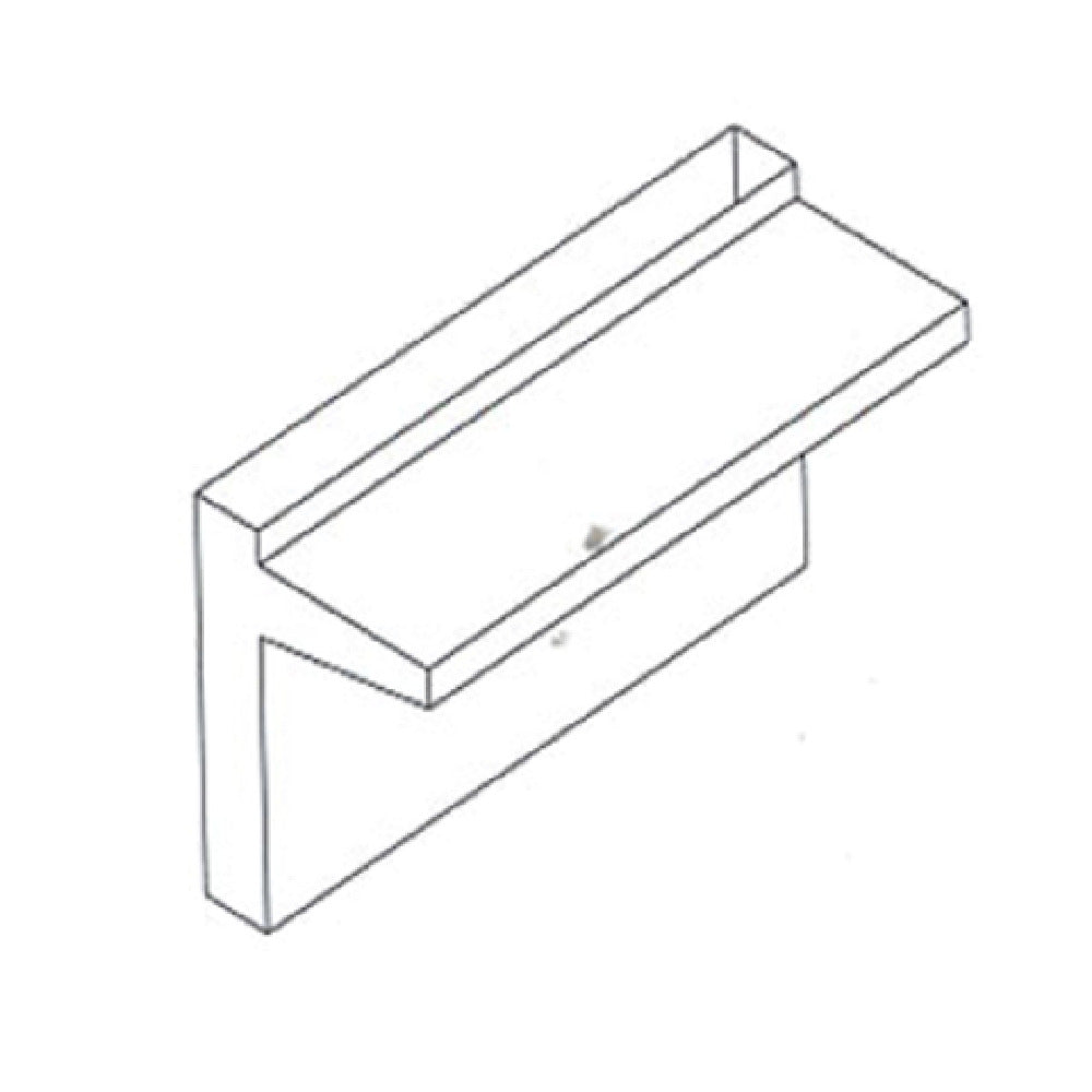 Jade Range S-12 Titan™ 12" Single Deck High Shelf Stainless Steel