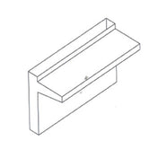 Jade Range S-12 Titan™ 12" Single Deck High Shelf Stainless Steel