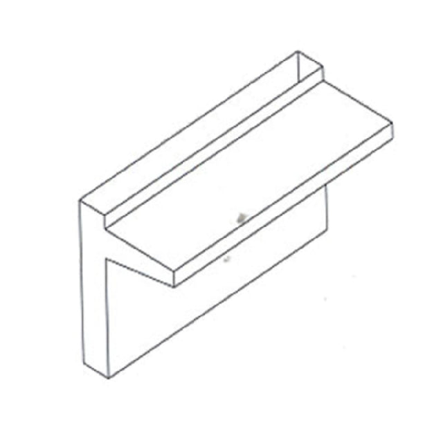 Jade Range S-12 Titan™ 12" Single Deck High Shelf Stainless Steel