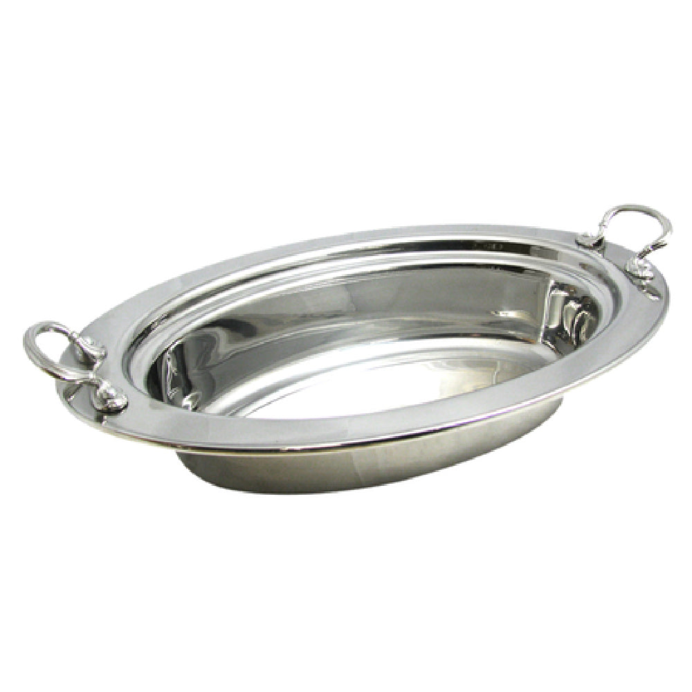 Bon Chef 5299HRSS Food Pan Full Oval 6-1/8 Qt. (196 Oz.) Capacity
