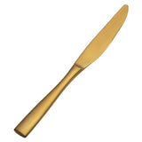 Bon Chef S3011GM Manhattan Dinner Knife 9" Solid Handle