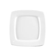 CAC China RCN-S6Q Clinton Plate 6-7/8"L X 6-7/8"W X 1/2"H Square In Square
