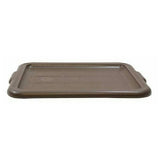 TableCraft Products 1531BR - Tote Box Cover, 21-3/4" X 16" X 1", High Density Dishwasher Safe