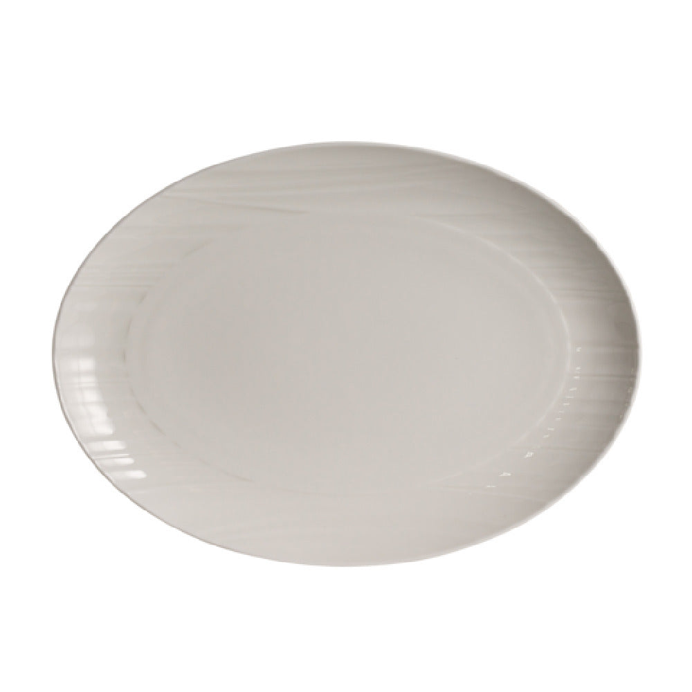 Steelite 4412RF044 Oval Coupe Platter 9.0" X 6.375"Ruche Folio