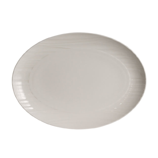 Steelite 4412RF044 Oval Coupe Platter 9.0" X 6.375"Ruche Folio