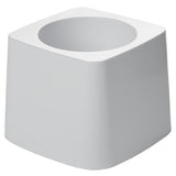Rubbermaid FG631100WHT Toilet Bowl Brush Holder White Made In USA