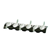 CAC China PT-RT13 Party Collection Tasting Spoon Set Includes: (6) 4"L X 1-1/2"W X 1-1/4"H