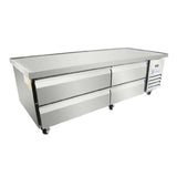 Empura E-KCBRC72 - Refrigerated Equipment Stand, 74"W X 31.9"D X 26.8"H, 11.4 Cu. Ft. Capacity