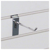 Hubert 70824 - Slatwall Hook, 1/4" Dia. X 4"L, Steel