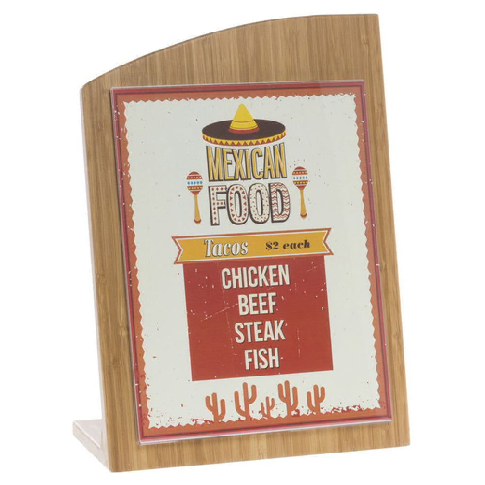 Hubert 82122 - Sign Holder, Holds 8-1/2" X 11"H Signs, 10-1/4" X 4-1/4" X 14"H Overall