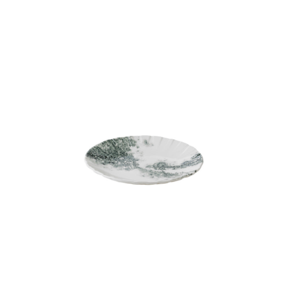 Churchill China ASMBAF581 - Smoke Black Coupe Plate, 10 3/4", Alchemy Fine China