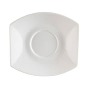 CAC China STU-2 Studio Saucer 5-3/4"L X 5-1/4"W X 1/2"H Oval
