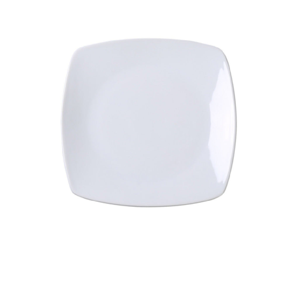 Yanco ML-2107 Main Land Plate 6-3/4"L X 6-3/4"W X 1/2"H Square With Rounded Corners