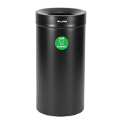 Alpine Industries ALP475-27-BLK-CO Compost Can 27 Gallon Stainless Steel