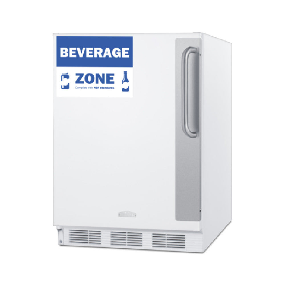 Summit FF6W7BZLHDADA All-refrigerator ADA Compliant 24" Wide