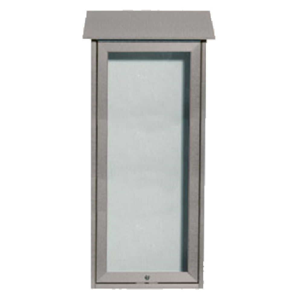 Aarco OPLD3416-2 Slimline Message Center 16"W X 34"H Wall Mounted