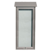 Aarco OPLD3416-2 Slimline Message Center 16"W X 34"H Wall Mounted