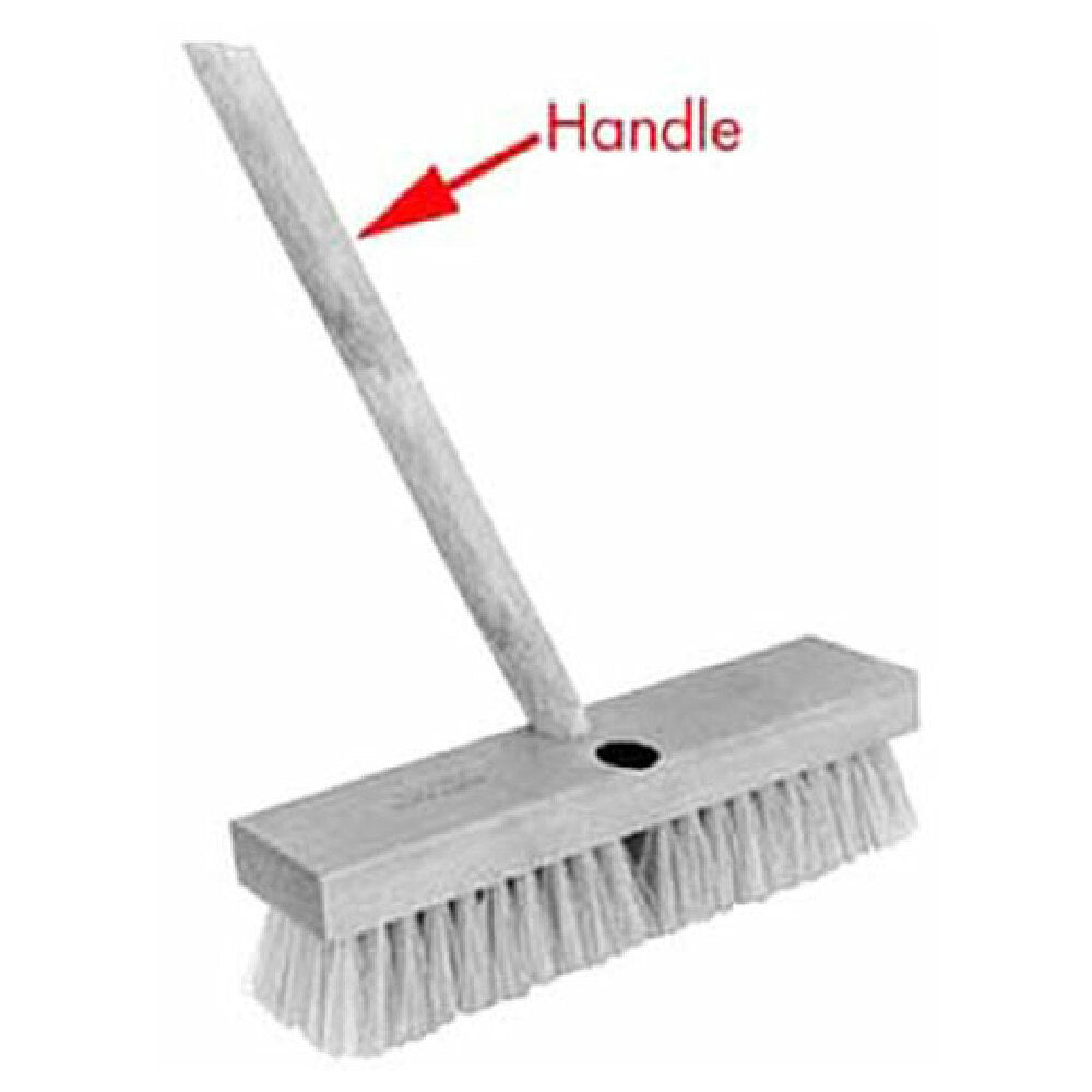 Carlisle Foodservice 4026100 Tapered Wood Handle 54 In L X 1 1/8 In D