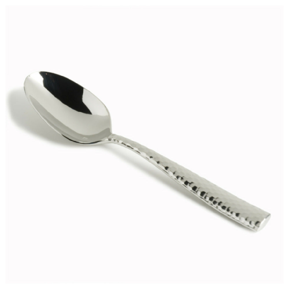Fortessa 1.5.102.FC.011 Lucca Faceted Dessert/Soup Spoon 7.1" (18.1cm) Oval