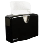 Carlisle T1740BK San Jamar Towel Dispenser 12"W X 5-1/2"D X 8-1/2"H Countertop