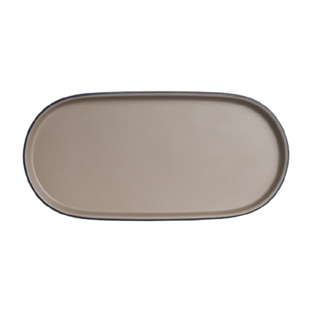 Steelite 7810JB015 Oval Plate 10.25" X 5.0" X 0.75" Baja