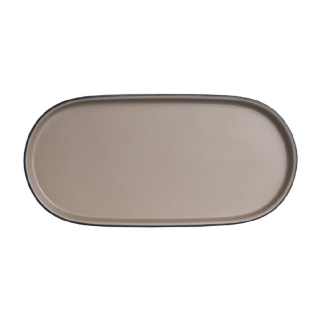 Steelite 7810JB015 Oval Plate 10.25" X 5.0" X 0.75" Baja