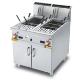 Arcobaleno Pasta Equipment AGDHA35 Pasta Cooker Gas Double Tank