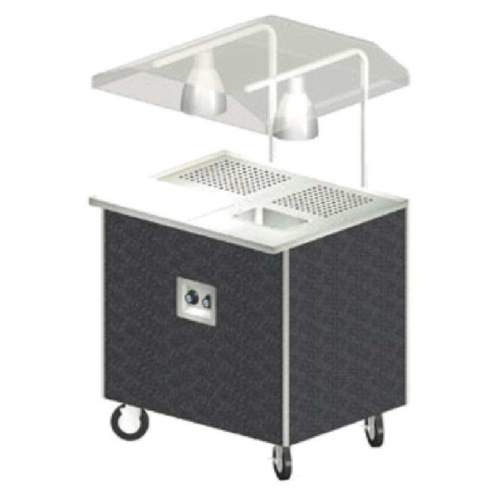 Duke HB2BC_7012-58 Heritage® Buffet Carving Station Unit Mobile 32"W X 27-3/4"D X 36"H